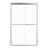 Shower Door 48" W X 76"H Semi-Frameless Bypass Sliding Shower Enclosure-111798368