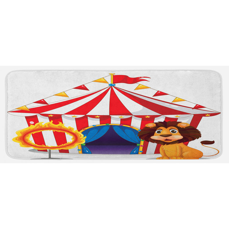 Tapis de cuisine cirque