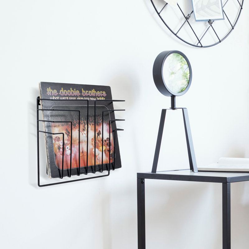 Support mural pour disque vinyle