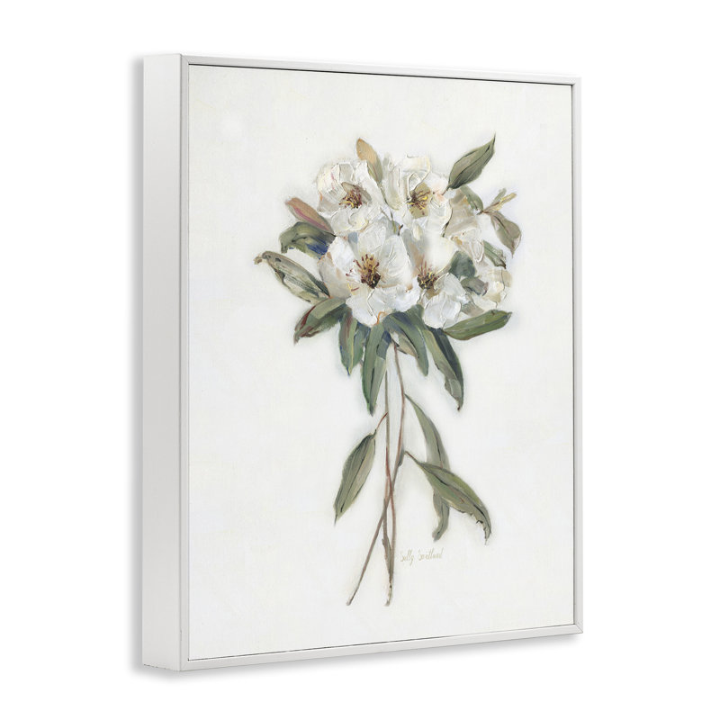 Giclée encadrée, par Sally Swatland, H 20 po x l 16 po, Estampe numérique encadrée blanc bord de mer