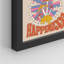 «Peace Happness Crowing Stay Groovy Blessing Quotes», reproduction d'art encadrée sur papier, 4 pièces-97782595-97782594