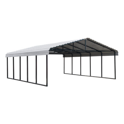 Galvanized Steel Carport, 20X24X7