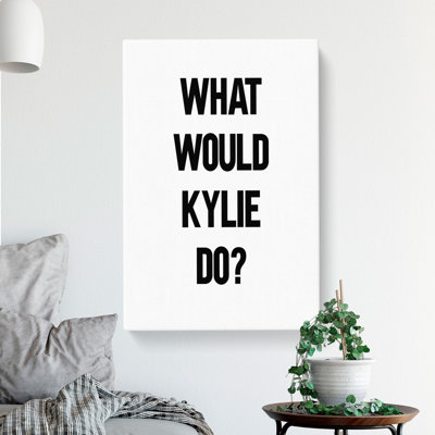 Kylie - Wrapped Canvas