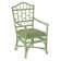 Chippendale Upholstered Arm Chair
