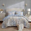 Ensemble de 7 pièces à motif floral grand format 7 pièces, beige / bleu-128367549