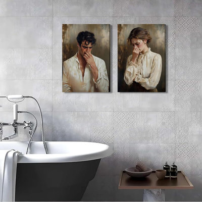 2 Piece Wrapped Canvas Print