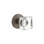 Viaggio Quadrato Rosette Double Dummy with Quadrato Crystal Knob