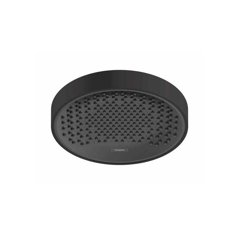 Hansgrohe Rainfinity Shower Head 250 1-Jet, 2.5 GPM, Matte Black