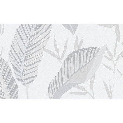 Papier peint texturé floral