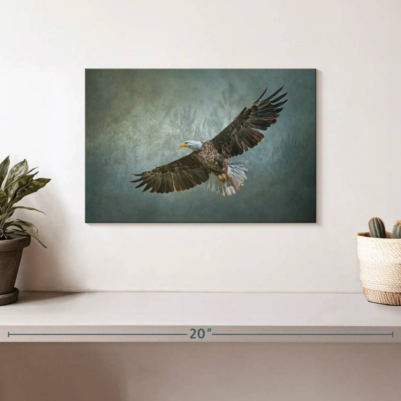 Brampt Majestic Flying Eagle, 8" H x 12" W