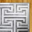Tapis rectangulaire unique en peau de vache Swynford-402798050