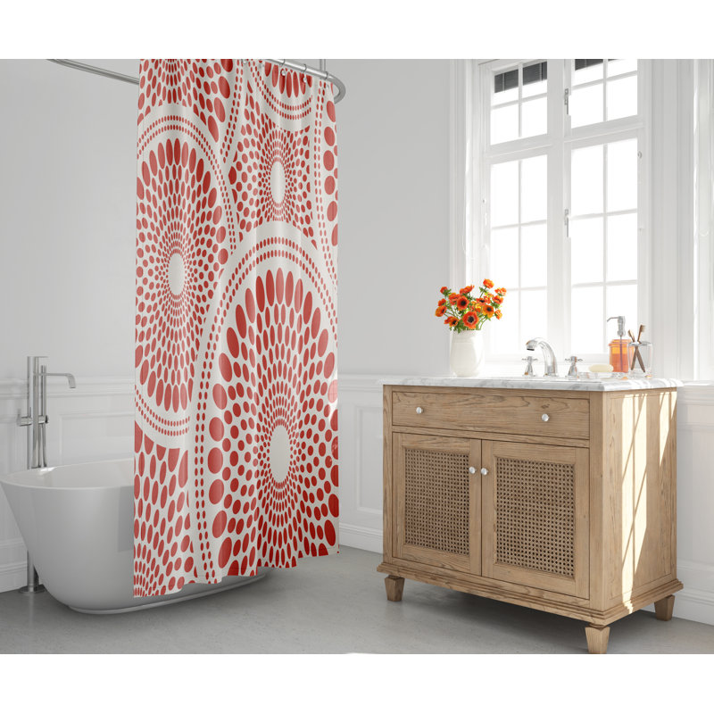 Rideau de douche Pierson, Corail