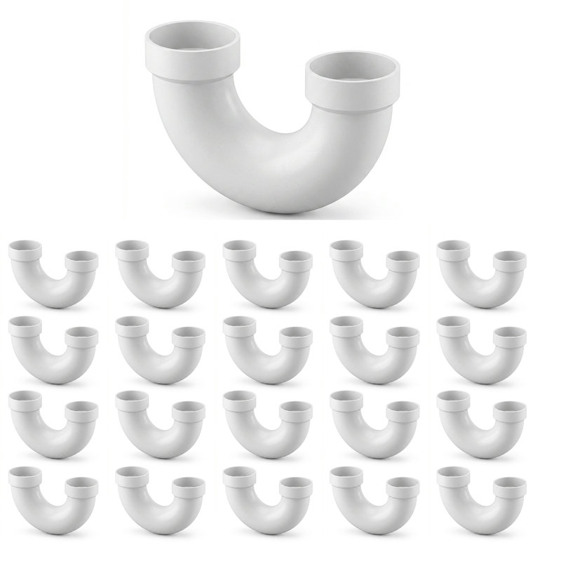 Bouche de retour en PVC 1-1 / 2 po.