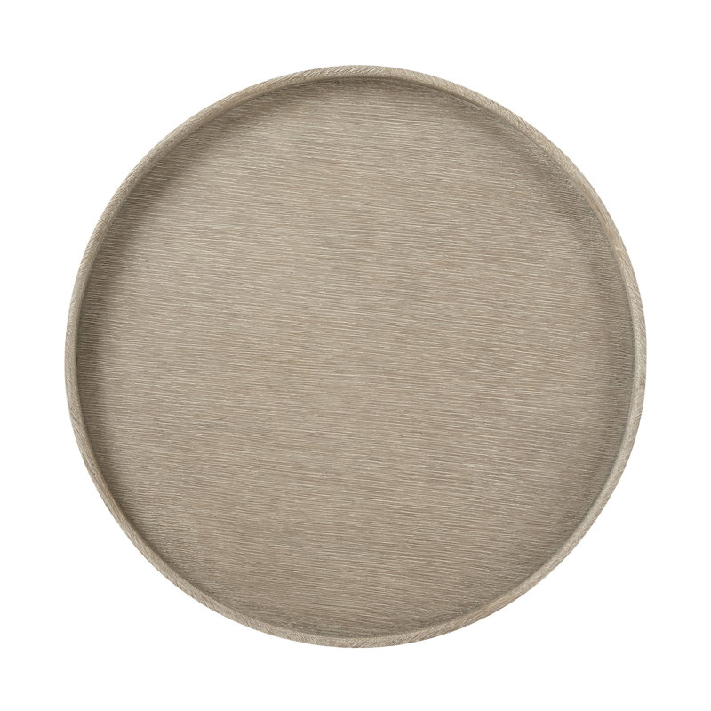Repose Solid Wood End Table, Gray Oak, 22" H x 14.25" W x 14.25" D