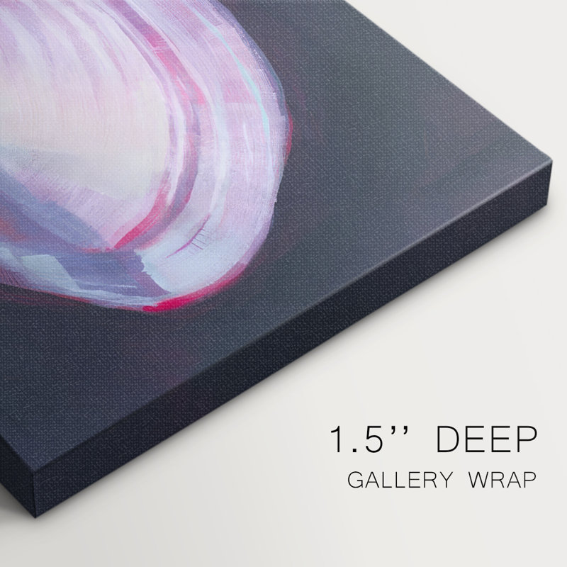 Neon Shell II - Cavas enveloppés de galerie, 32 x 48