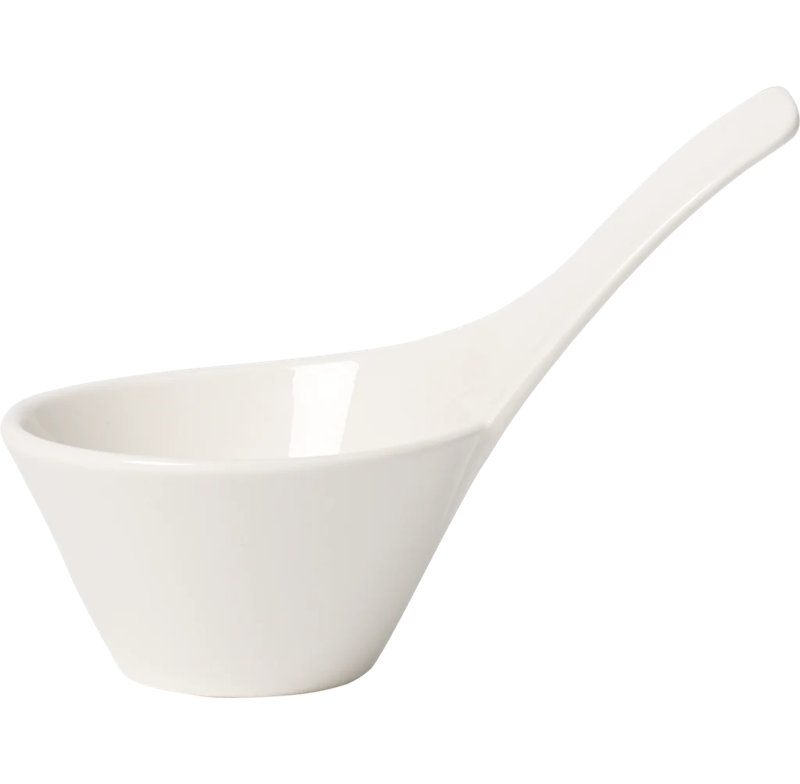 New Wave 4 - Piece Premium Porcelain Condiment Server Set
