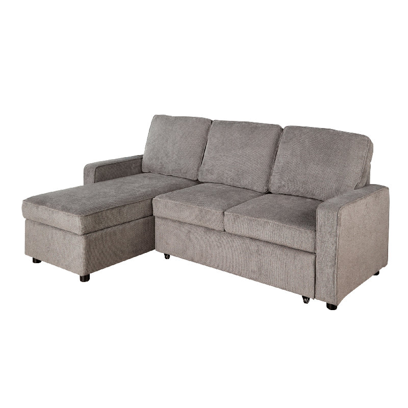 Kingston Upholstered L-shaped Sofa Bed & Chaise