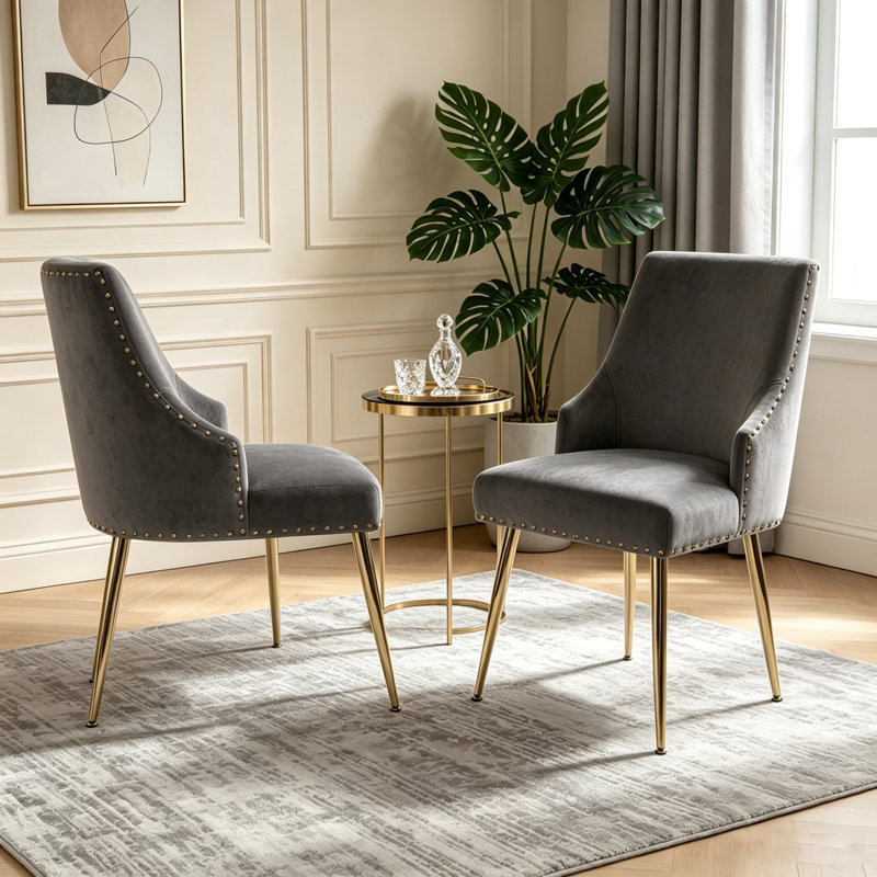 Chaise de salle à manger, Gray