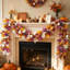 Feuilles d'érable d'Halloween