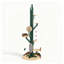 Arbre à chat en bois massif en forme de cactus moderne et minimaliste