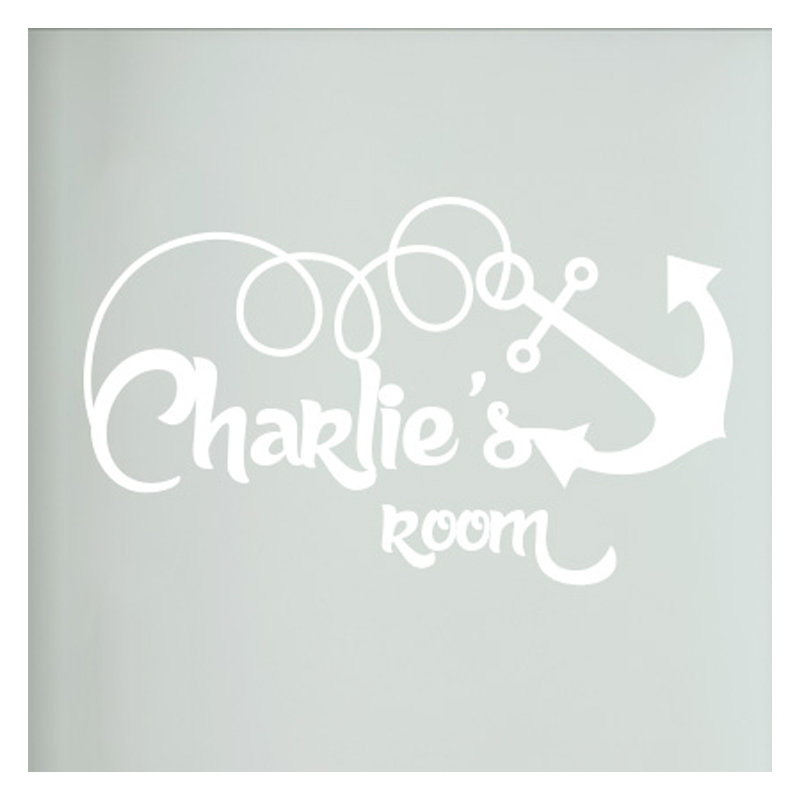 Nautical & Beach Wall Decal, White