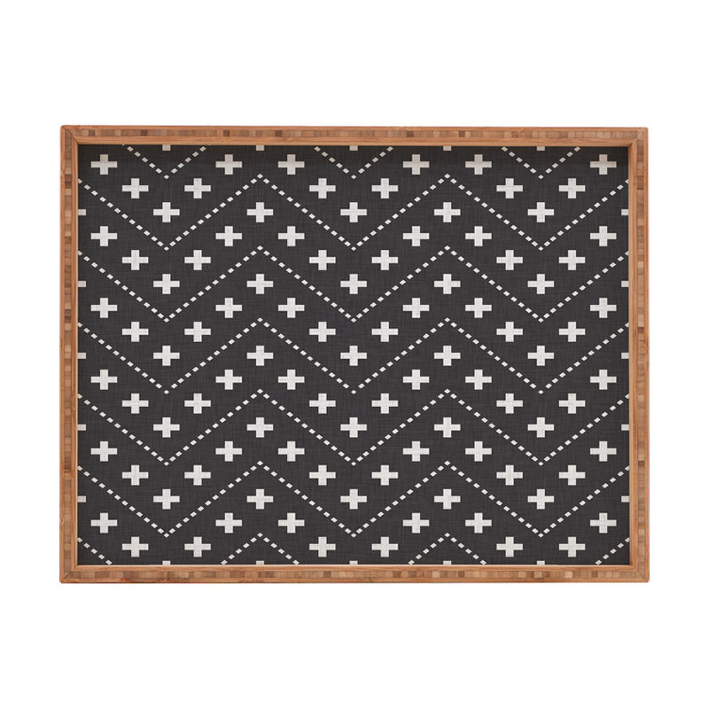 Darieus Bamboo Tray, 1.75" H x 18" W x 14" D