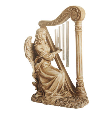Statue de carillon de jardin 16 po Beige