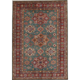 Traditional One-of-a-Kind Rectangle 5'8" X 8'8" Hand Knotted Area Rug