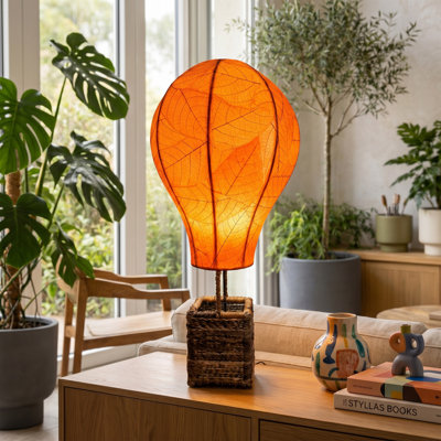  Hot Air Balloon Table Lamp Orange
