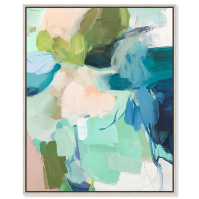 Impression murale sur toile Deep Breath II par Art Remedy, cadre noir, 16 x 20