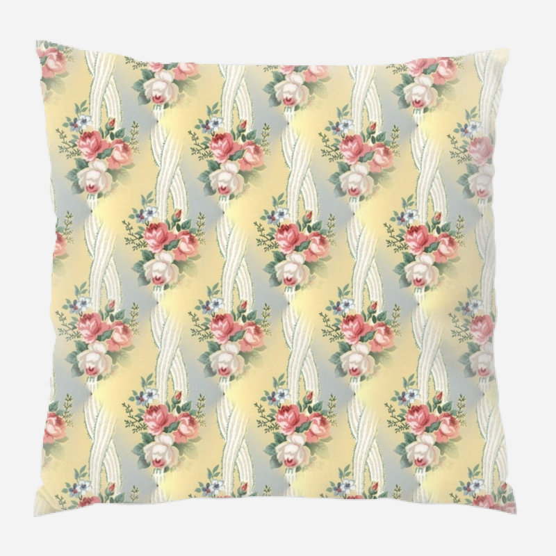 Coussin décoratif floral Grijalva, Intérieur