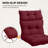 Outdoor Replacement Cushion Set Deep Seating High Back Seat / Back Cushions with Ties (Set of 2)-942211125