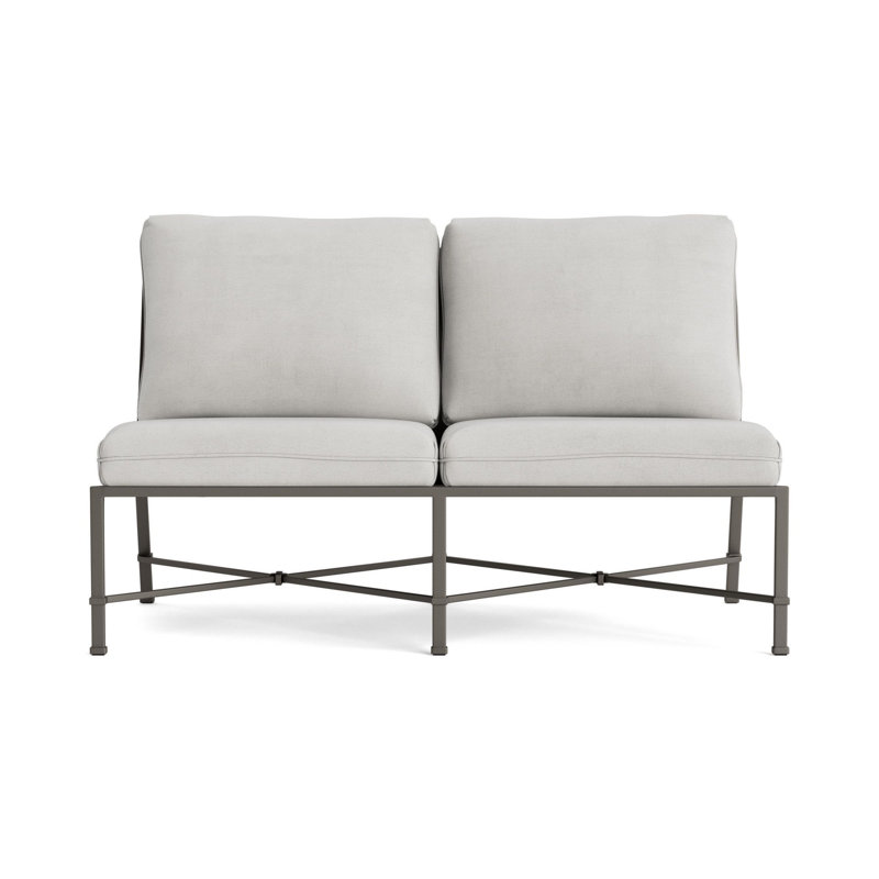Venetian Outdoor 2 - Seat Loveseat, Fusion Dove, Mica