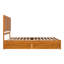 Lit plateforme en bois massif avec pied de lit et tiroirs sous le lit Lamarkus-1425568968-1440909747