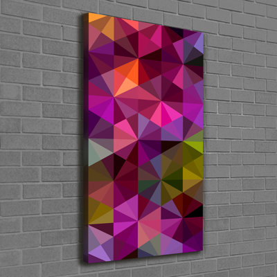Waves Abstraction - Wrapped Canvas Print