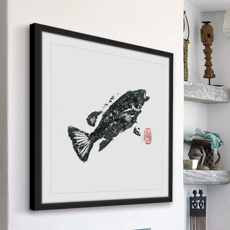 Andrew Clay - Single Picture Frame Print, 41cm H x 41cm W x 3.81cm D