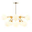 Lustre sphérique Spoutnik à 10 lumières