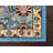 Britannia Floral Blue Area Rug-28878807
