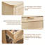 58.5cm W Manufactured Wood Bedside Table