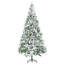 Arbre de Noël artificiel enneigé 9 pi avec branches réalistes-1107180190