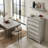 Claypoole 30" W Transitional White Solid Wood 5 Drawer Chest-1785224815