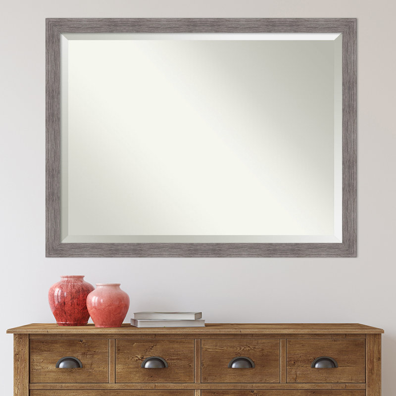 Eliakim Flat Wall Mirror, 33.38" x 43.38"