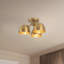 Fosso 13-in Gold Semi-Flush Mount-1534717988