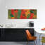 « bohémien leaves iv », reproduction d’impression sur toile-20825377-72792798