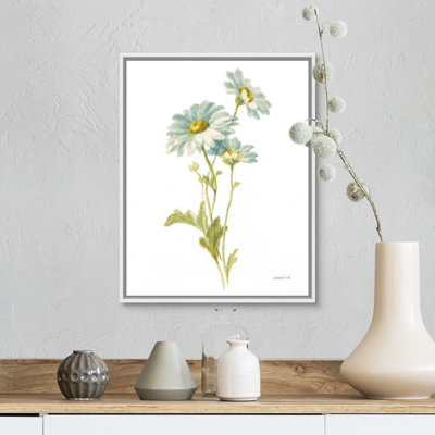 «Floursack Florals on White III», reproduction sur toile