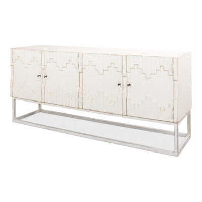 Aztec 80'' Solid Wood Sideboard