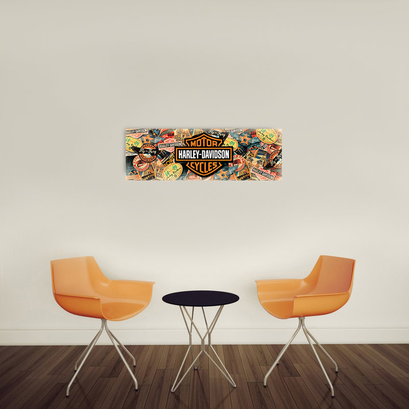 No Frame Panoramic Print on Wood