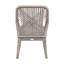 Chaise de patio avec coussin Simonacia