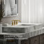 Purist Widespread Bathroom Faucet with Drain Assembly-346284386