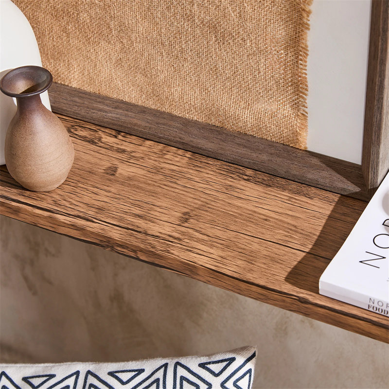 120cm Console Table, Brown, 65" H x 120" W x 20" D